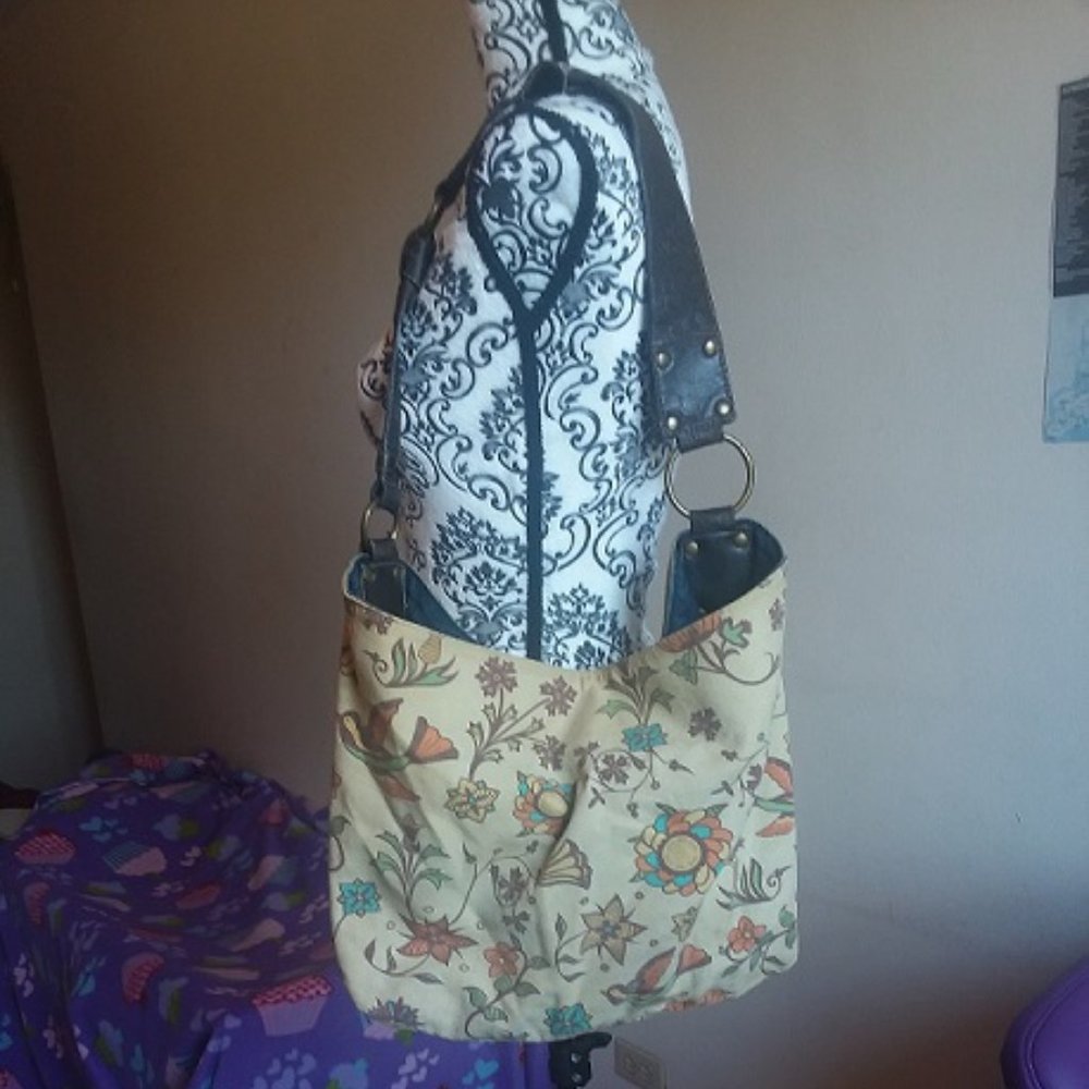 Cul De Sac reversible large bohemian type bag - Picture 2 of 7